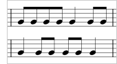 Eighth Note groupings